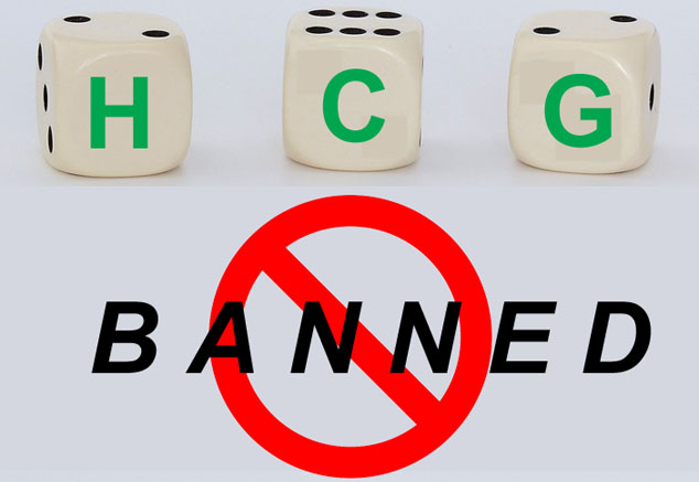 HCG WEIGHT LOSS BAN